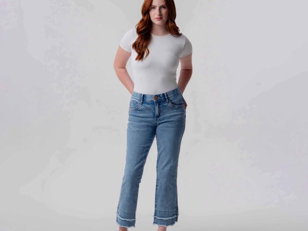 Jeans Orilla Deshilada