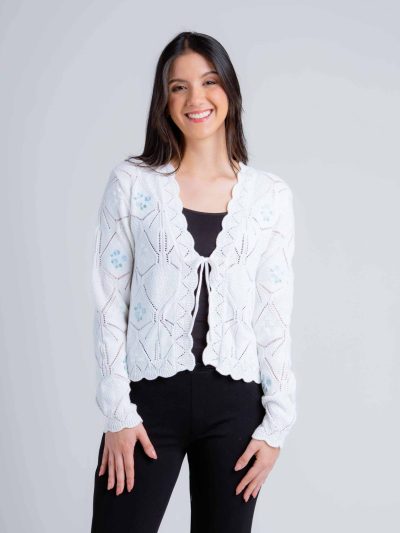 SUETER CON  BORDADO