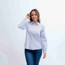 CAMISERA M/L RAYADA