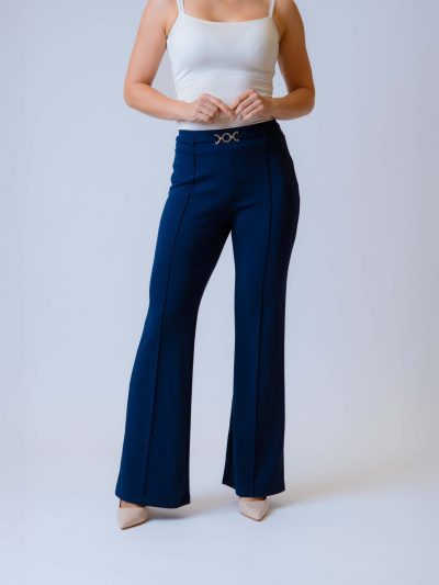 PANTALON ACAMPANADO C/HEBILLA