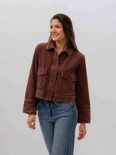 CHAQUETA DE CORDUROY 2 BOLSAS
