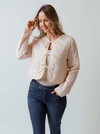 CHAQUETA CUADRICULADA