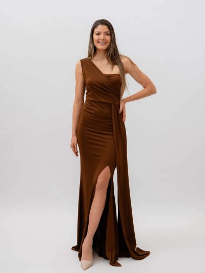VESTIDO DE UN HOMBRO