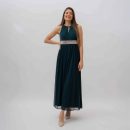 VESTIDO S/M CON BRILLANTES