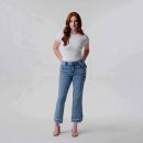 JEANS ORILLA DESHILADA - 12, CELESTE