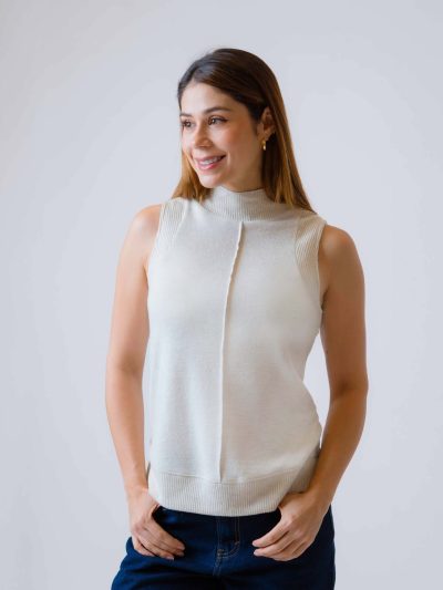 CHALECO CUELLO MEDIO