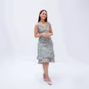 VESTIDO S/M ESTAMPADO  C/V