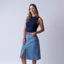 FALDA CLASICA DE JEANS