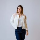 CHAQUETA CON BORDADO