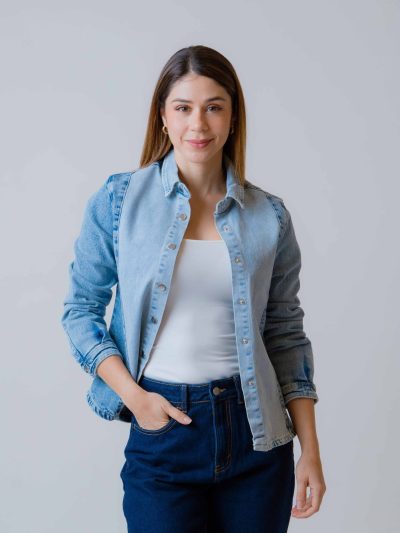 CAMISA M/L DE JEANS