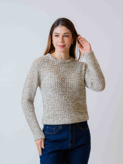SWEATER TEJIDO ESCOTE BASE