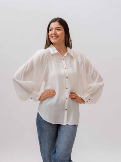 CAMISA M/L ABULLONADA