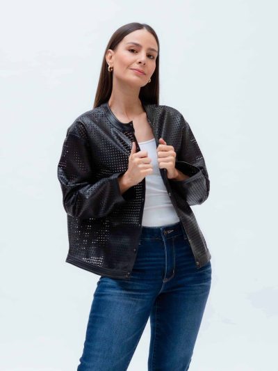 CHAQUETA ECO CUERO