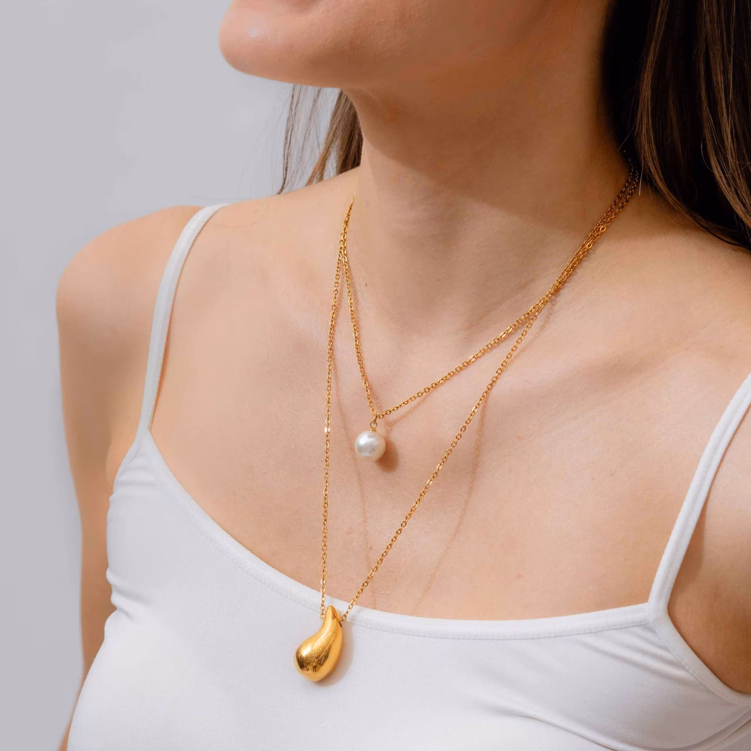 COLLAR DOBLE CADENA CON DIJES