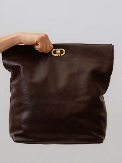 BOLSO BANDOLERA CIERRE METALICO
