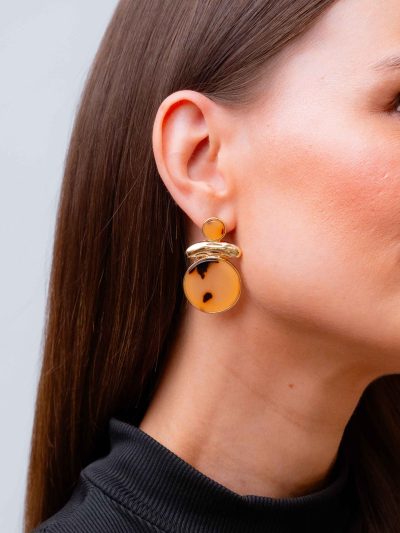ARETES PIEDRA ONIX