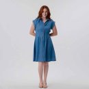 VESTIDO M/C LONA