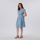 VESTIDO M/C LONA