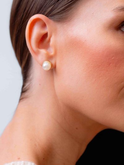 ARETES CON PERLA