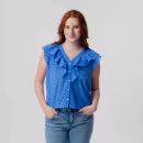 BLUSA M/C PERFORADA