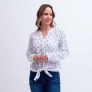 CAMISERA M3/4 ESTAMPADA