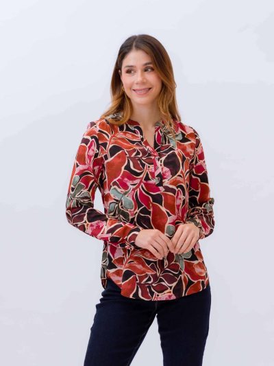 BLUSA ML ESTAMPADA