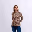 BLUSA M/L ESTAMPADA