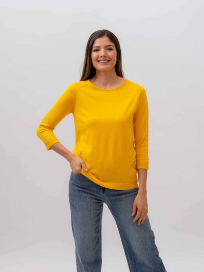 BLUSA M/L TEJIDA