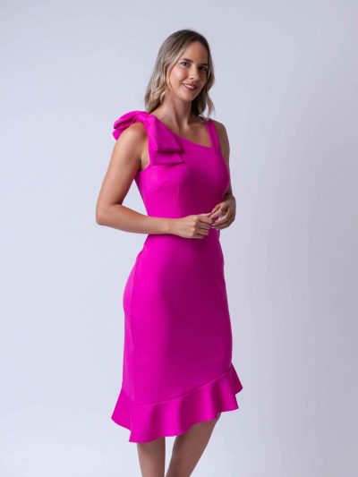 VESTIDO HOMBRO CAIDO