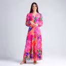 VESTIDO M/L ESTAMPADO