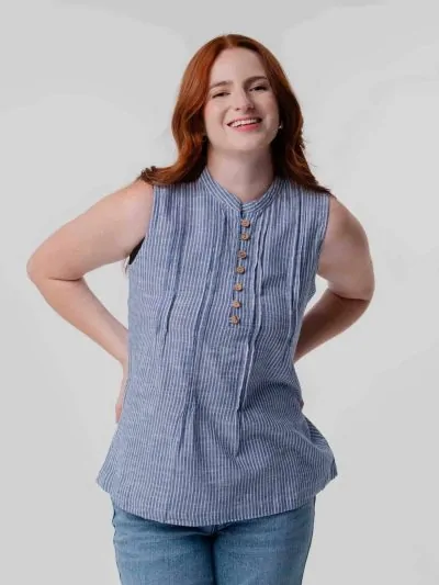 BLUSA S/M RAYADA