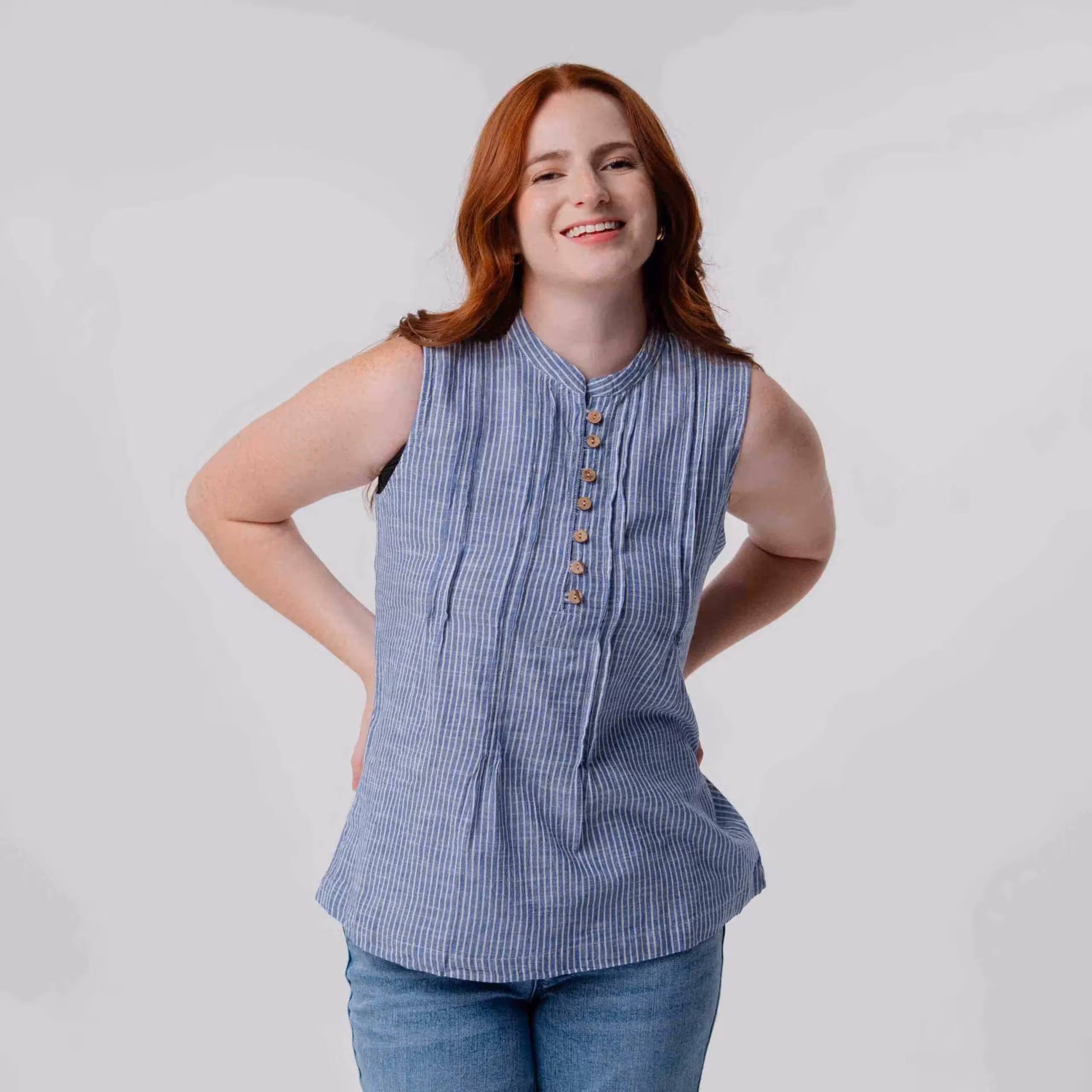 BLUSA S/M RAYADA