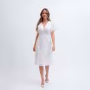 VESTIDO M/C ENCAJE