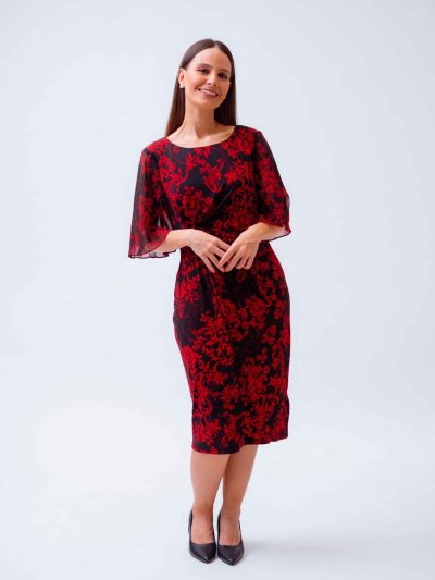 VESTIDO M/C ESTAMPADO
