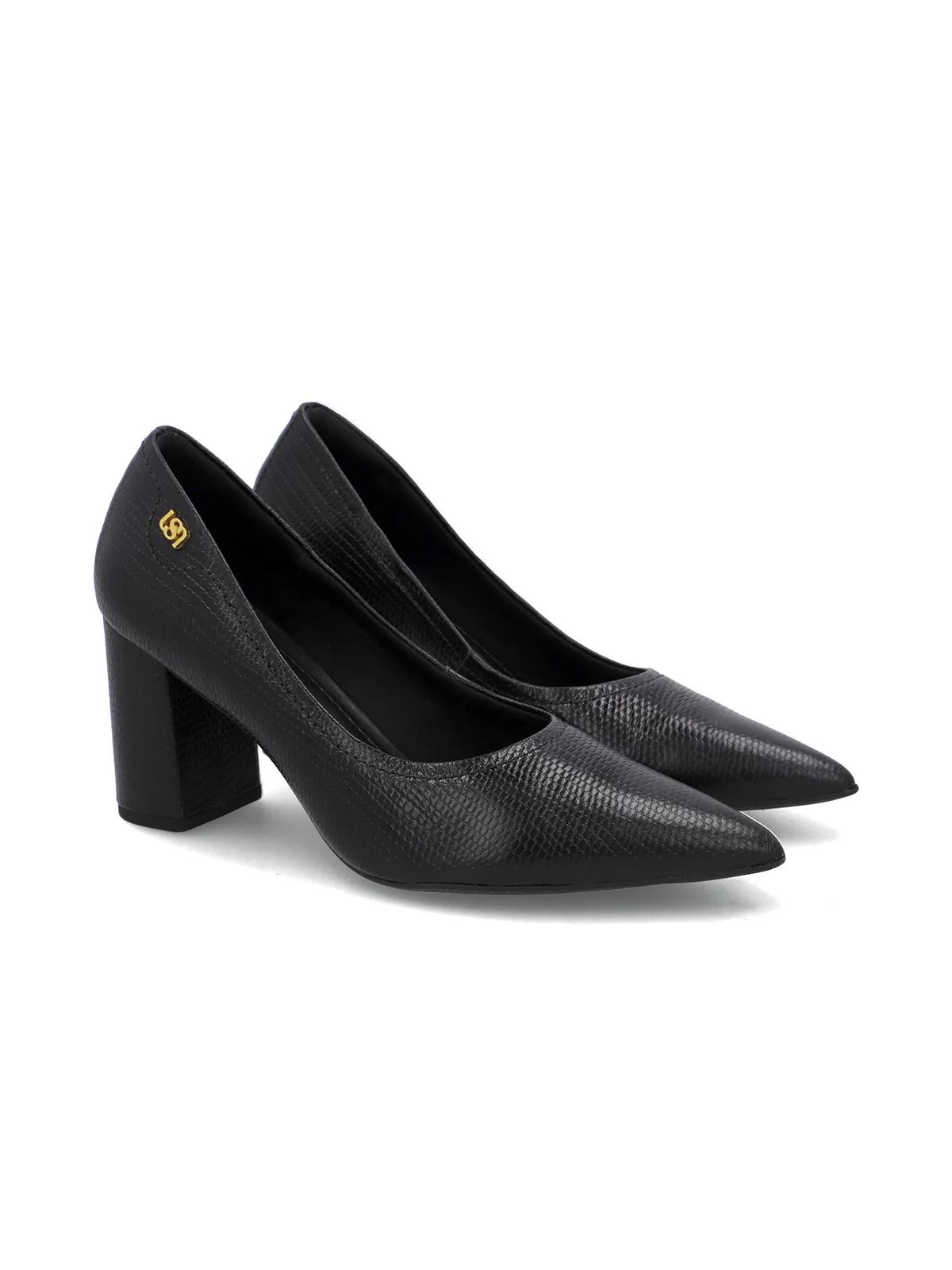 SCARPIN EM COURO