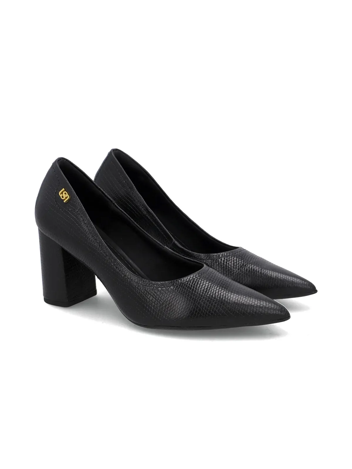 SCARPIN EM COURO