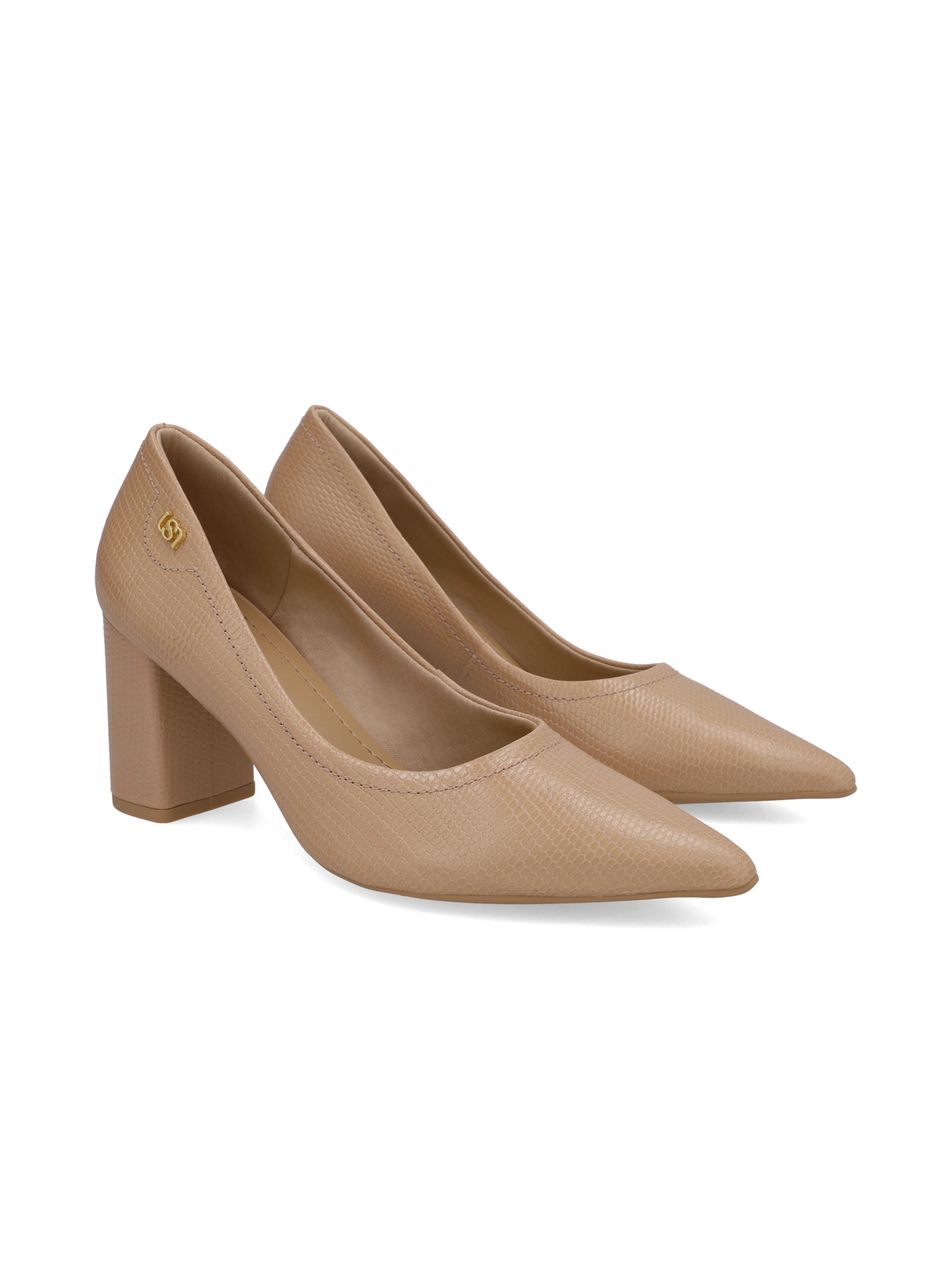 SCARPIN EM COURO