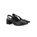 SLINGBACK EM COURO