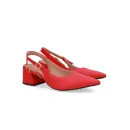 SLINGBACK EM COURO