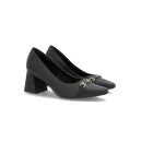 SCARPIN EM COURO
