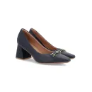 SCARPIN EM COURO