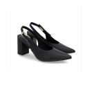 SLINGBACK EM COURO