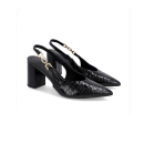 SLINGBACK EM COURO
