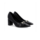 SCARPIN EM COURO