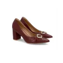 SCARPIN EM COURO