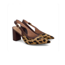 SLINGBACK EM COURO