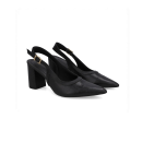SLINGBACK EM COURO