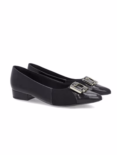 SCARPIN EM COURO