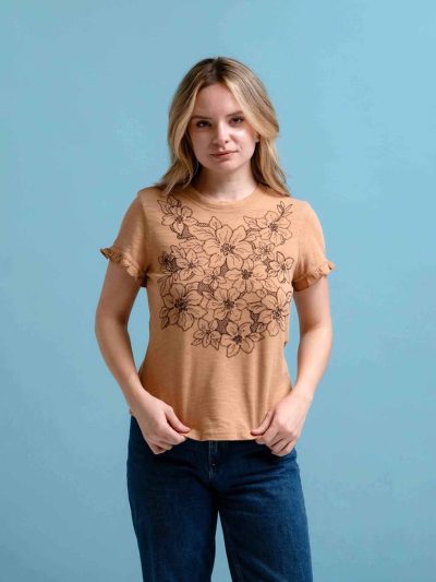 BLUSA M/C ESTAMPADA