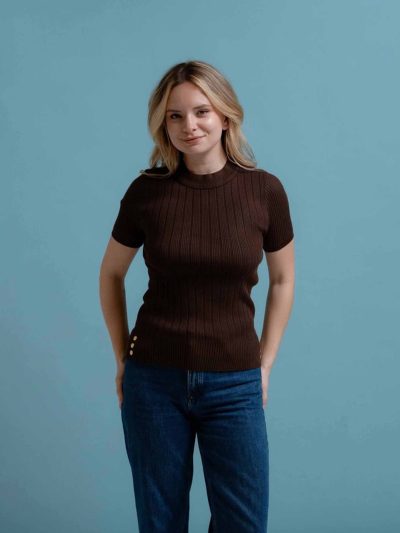 BLUSA M/C TEJIDA